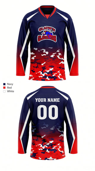 Gladwin Gladiators 9463643 Hockey Jersey - 6