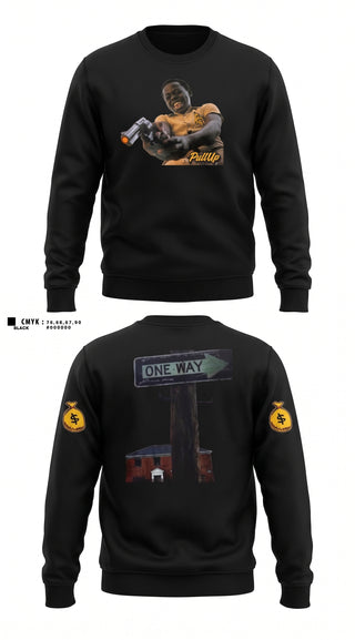 StyleWith_Che Crew Neck Sweatshirt -11