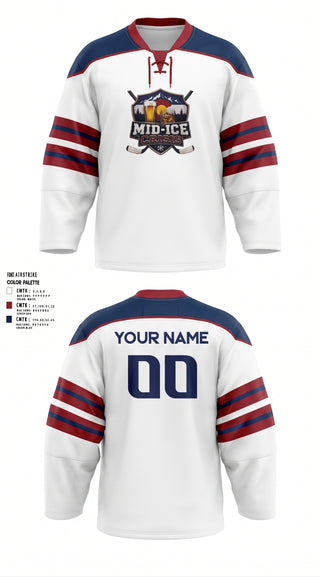 Mid-Ice Crisis 19589618 Goalie Cut Hockey Jersey - 10