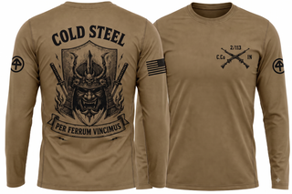 C. Co 2/113th INF Long Sleeve Performance Shirt - 2