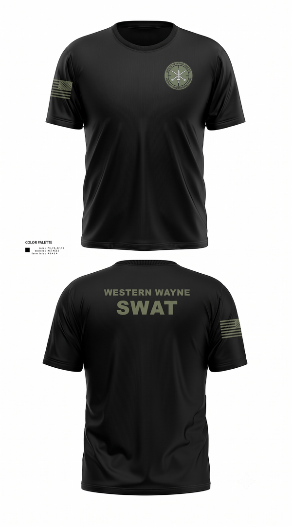Western Wayne SWAT Short Sleeve Performance Shirt - 22