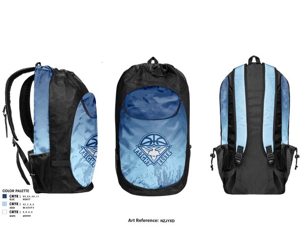 Gear Bag, Flight basketball club, Men's Basketball, Teamtime, Team time, sublimation, custom sports apparel, team uniforms, spirit wear, spiritwear, sports uniforms, custom shirts, team store, custom team store, fundraiser sports, apparel fundraiser