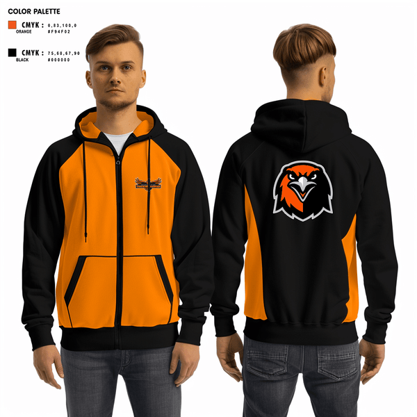 Zip Hoodie, Thunderhawks, Baseball, Teamtime, Team time, sublimation, custom sports apparel, team uniforms, spirit wear, spiritwear, sports uniforms, custom shirts, team store, custom team store, fundraiser sports, apparel fundraiser