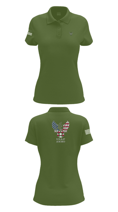 7th Munitions Sq 29669967 Women's Short Sleeve Performance Polo  - 55