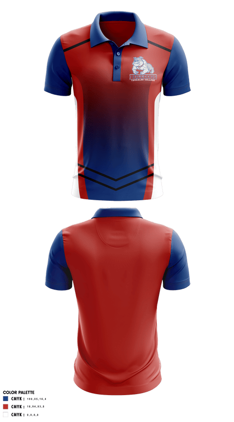 Short Sleeve Performance Polo, Tougaloo College Volleyball, Women's Volleyball, Teamtime, Team time, sublimation, custom sports apparel, team uniforms, spirit wear, spiritwear, sports uniforms, custom shirts, team store, custom team store, fundraiser sports, apparel fundraiser