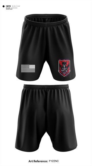 Athletic Shorts With Pockets, D Co 2-13th AVN REGT, Army, Teamtime, Team time, sublimation, custom sports apparel, team uniforms, spirit wear, spiritwear, sports uniforms, custom shirts, team store, custom team store, fundraiser sports, apparel fundraiser