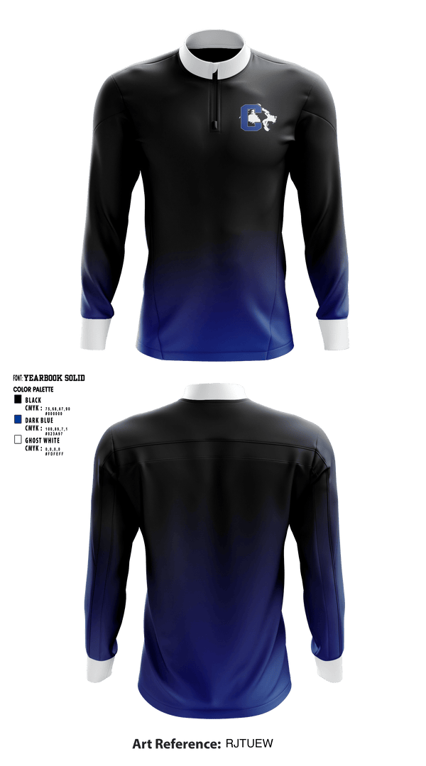 Quarter Zip Jacket, Bruins, Men's Basketball, Teamtime, Team time, sublimation, custom sports apparel, team uniforms, spirit wear, spiritwear, sports uniforms, custom shirts, team store, custom team store, fundraiser sports, apparel fundraiser