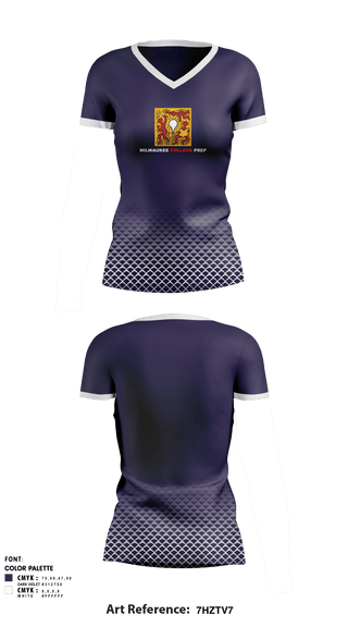 Women's Short Sleeve Vneck Shirt, Mcp Lloyd Track and Field, Track & Field, Teamtime, Team time, sublimation, custom sports apparel, team uniforms, spirit wear, spiritwear, sports uniforms, custom shirts, team store, custom team store, fundraiser sports, apparel fundraiser