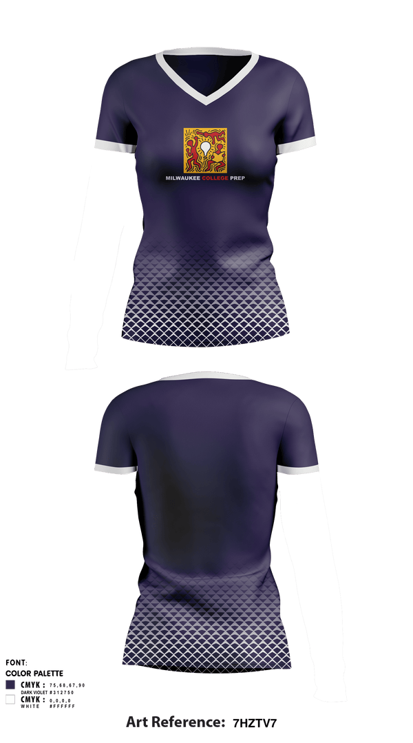 Women's Short Sleeve Vneck Shirt, Mcp Lloyd Track and Field, Track & Field, Teamtime, Team time, sublimation, custom sports apparel, team uniforms, spirit wear, spiritwear, sports uniforms, custom shirts, team store, custom team store, fundraiser sports, apparel fundraiser