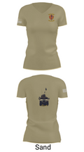 3/7 India Co. Wpns Plt 50459074 Women's Short Sleeve V-neck Shirt - 88