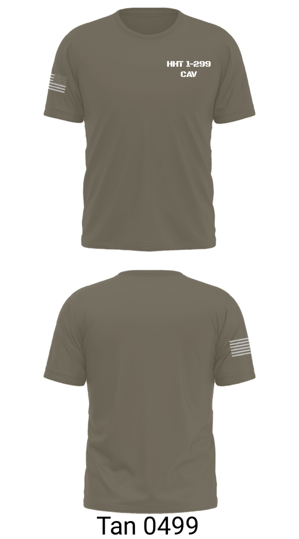 Short Sleeve Performance Shirt, HHT 1-299 CAV, Army, Teamtime, Team time, sublimation, custom sports apparel, team uniforms, spirit wear, spiritwear, sports uniforms, custom shirts, team store, custom team store, fundraiser sports, apparel fundraiser