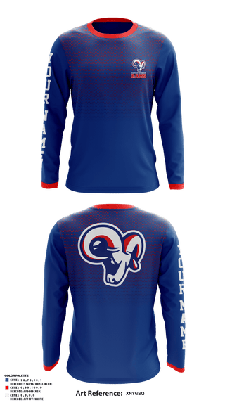 Long Sleeve Performance Shirt, Greene Central Rams, Wrestling, Teamtime, Team time, sublimation, custom sports apparel, team uniforms, spirit wear, spiritwear, sports uniforms, custom shirts, team store, custom team store, fundraiser sports, apparel fundraiser
