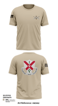 C Co 1-124 Rifle Company 57736053 Short Sleeve Performance Shirt - 3
