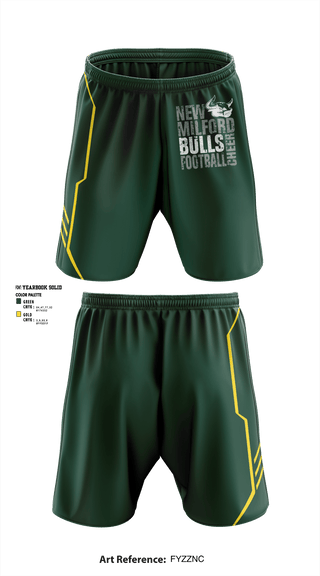 Athletic Shorts With Pockets, New Milford Bulls Football And Cheerleading, Football, Teamtime, Team time, sublimation, custom sports apparel, team uniforms, spirit wear, spiritwear, sports uniforms, custom shirts, team store, custom team store, fundraiser sports, apparel fundraiser
