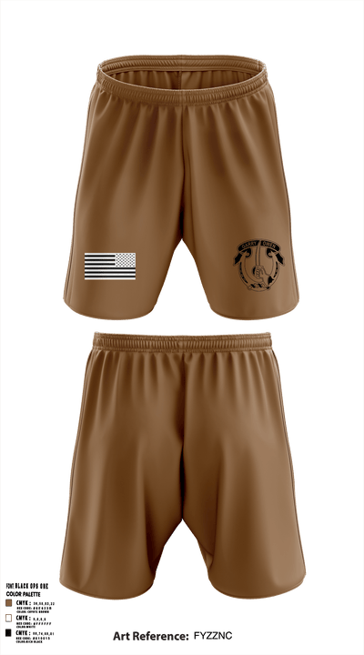 Med platoon, HHC, 2-7 CAV, 3ABCT, 1CD 61958470 Athletic Shorts With Pockets - 1