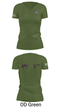 CNSG WEST PAC 72137454 Women's Short Sleeve V-neck Shirt - 46