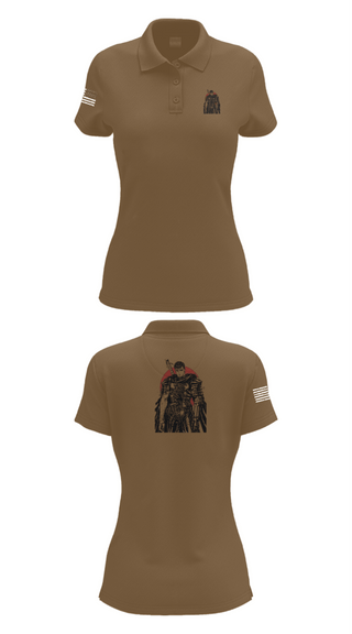 Women's Short Sleeve Performance Polo, EAF, Marines, Teamtime, Team time, sublimation, custom sports apparel, team uniforms, spirit wear, spiritwear, sports uniforms, custom shirts, team store, custom team store, fundraiser sports, apparel fundraiser