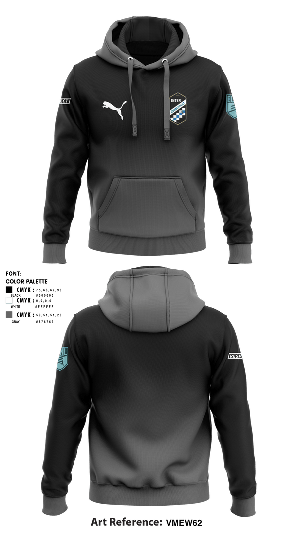 Hoodie, Inter Connecticut, Men's Soccer, Teamtime, Team time, sublimation, custom sports apparel, team uniforms, spirit wear, spiritwear, sports uniforms, custom shirts, team store, custom team store, fundraiser sports, apparel fundraiser