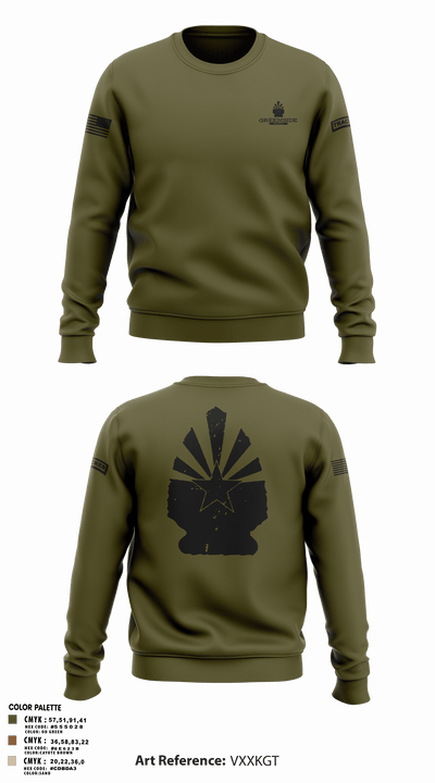 Greenside 5422440 Crew Neck Sweatshirt - 96