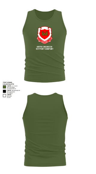 Tank Top, 185th Engineer Support Company, , Teamtime, Team time, sublimation, custom sports apparel, team uniforms, spirit wear, spiritwear, sports uniforms, custom shirts, team store, custom team store, fundraiser sports, apparel fundraiser