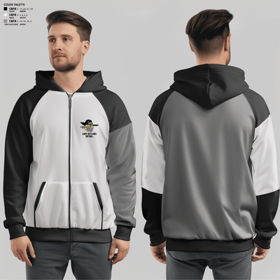 Erie Lady Outlaws 3800512 Zip Hoodie - 2