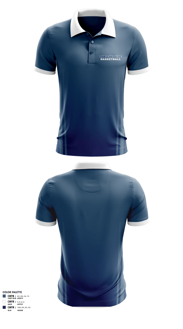 Short Sleeve Performance Polo, The Culture, Men's Basketball, Teamtime, Team time, sublimation, custom sports apparel, team uniforms, spirit wear, spiritwear, sports uniforms, custom shirts, team store, custom team store, fundraiser sports, apparel fundraiser