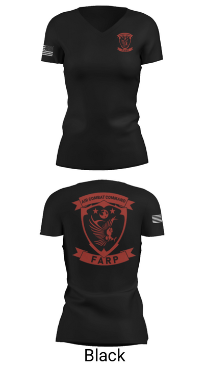 FARP 36719357 Women's Short Sleeve V-neck Shirt - 28
