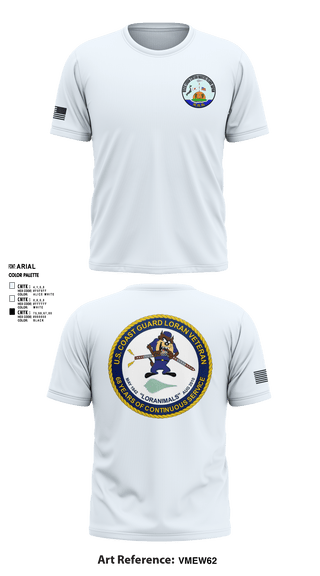 Short Sleeve Performance Shirt, Marcus Island Loran Station, Coast Guard, Teamtime, Team time, sublimation, custom sports apparel, team uniforms, spirit wear, spiritwear, sports uniforms, custom shirts, team store, custom team store, fundraiser sports, apparel fundraiser