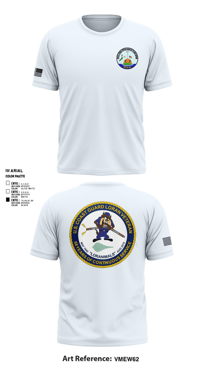 Marcus Island Loran Station 7810741 Short Sleeve Performance Shirt - 2