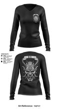 2ND PLATOON ONI 37360870 Women's Long Sleeve V-neck Shirt - 6