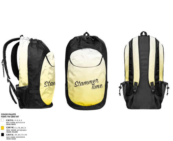 Gear Bag, Stammer Time, Ice Hockey, Teamtime, Team time, sublimation, custom sports apparel, team uniforms, spirit wear, spiritwear, sports uniforms, custom shirts, team store, custom team store, fundraiser sports, apparel fundraiser
