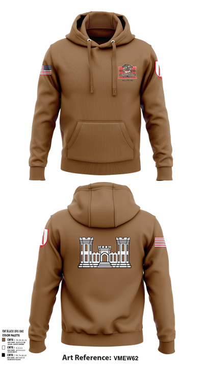 612 Engineer Detachment 46811813 Hoodie - 1