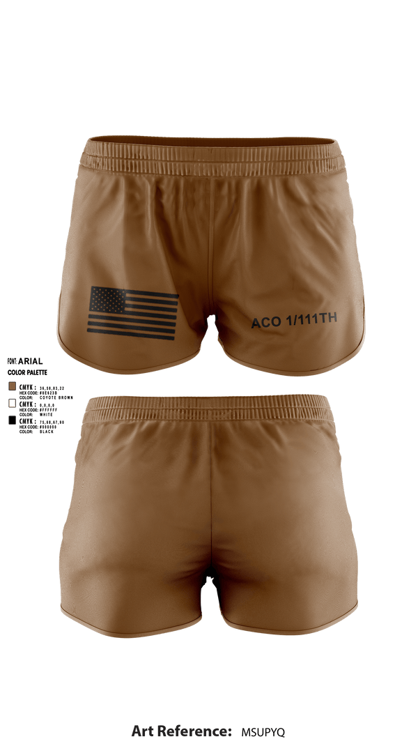 Ranger Panties, Aco 1/111th, , Teamtime, Team time, sublimation, custom sports apparel, team uniforms, spirit wear, spiritwear, sports uniforms, custom shirts, team store, custom team store, fundraiser sports, apparel fundraiser