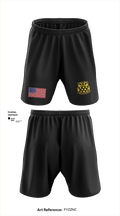 307th Airborne Engineers Battalion 33319086 Athletic Shorts With Pockets - 1
