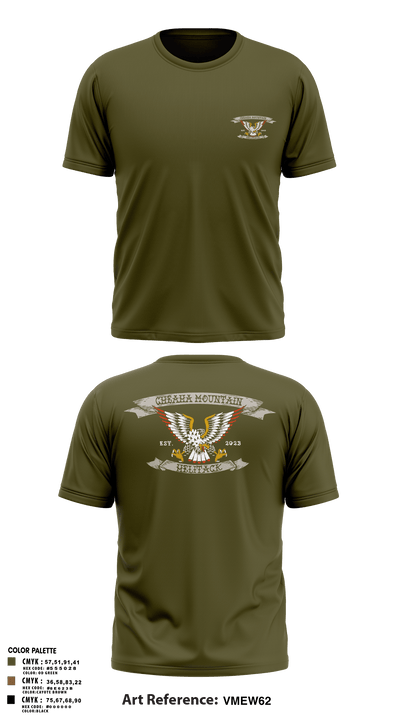Cheaha Mountain Helitack 27468940 Old School Cotton Feel Shirt - 1