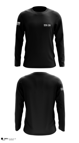 Long Sleeve Performance Shirt, 15th EN, Army, Teamtime, Team time, sublimation, custom sports apparel, team uniforms, spirit wear, spiritwear, sports uniforms, custom shirts, team store, custom team store, fundraiser sports, apparel fundraiser