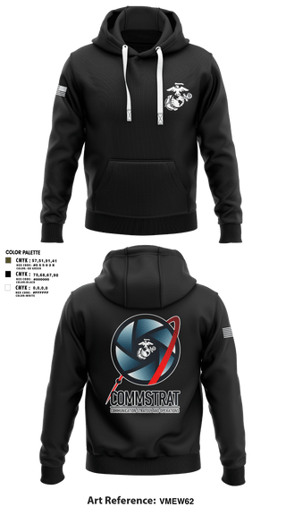 Hoodie, MCRDPI COMMSTRAT, Marines, Teamtime, Team time, sublimation, custom sports apparel, team uniforms, spirit wear, spiritwear, sports uniforms, custom shirts, team store, custom team store, fundraiser sports, apparel fundraiser