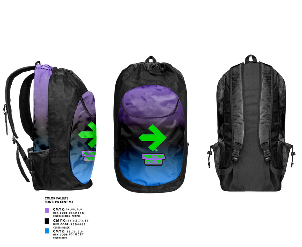 Gear Bag, MediaSource Pelotonia, Cycling, Teamtime, Team time, sublimation, custom sports apparel, team uniforms, spirit wear, spiritwear, sports uniforms, custom shirts, team store, custom team store, fundraiser sports, apparel fundraiser