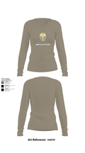 Miami Police Department 88232990 Women's Long Sleeve V-neck Shirt - 59
