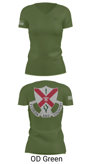 Women's Short Sleeve Vneck Shirt, C Co 1-124 Rifle Company, National Guard, Teamtime, Team time, sublimation, custom sports apparel, team uniforms, spirit wear, spiritwear, sports uniforms, custom shirts, team store, custom team store, fundraiser sports, apparel fundraiser