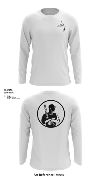 Long Sleeve Performance Shirt, JM Pressure CleaningJM Pressure Cleaning, , Teamtime, Team time, sublimation, custom sports apparel, team uniforms, spirit wear, spiritwear, sports uniforms, custom shirts, team store, custom team store, fundraiser sports, apparel fundraiser