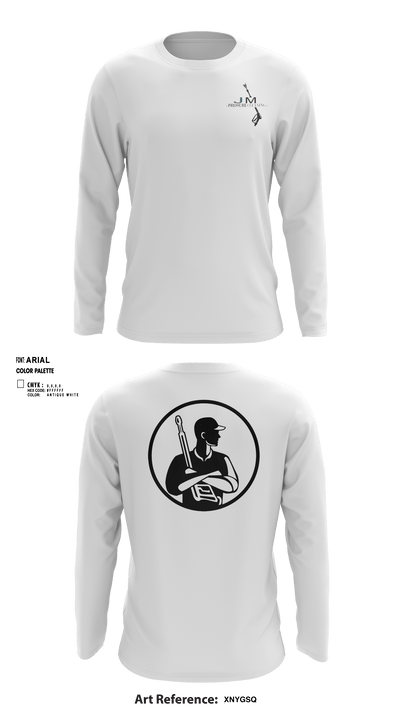 JM Pressure CleaningJM Pressure Cleaning 84707306 Long Sleeve Performance Shirt - 1