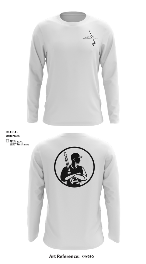 Long Sleeve Performance Shirt, JM Pressure CleaningJM Pressure Cleaning, , Teamtime, Team time, sublimation, custom sports apparel, team uniforms, spirit wear, spiritwear, sports uniforms, custom shirts, team store, custom team store, fundraiser sports, apparel fundraiser