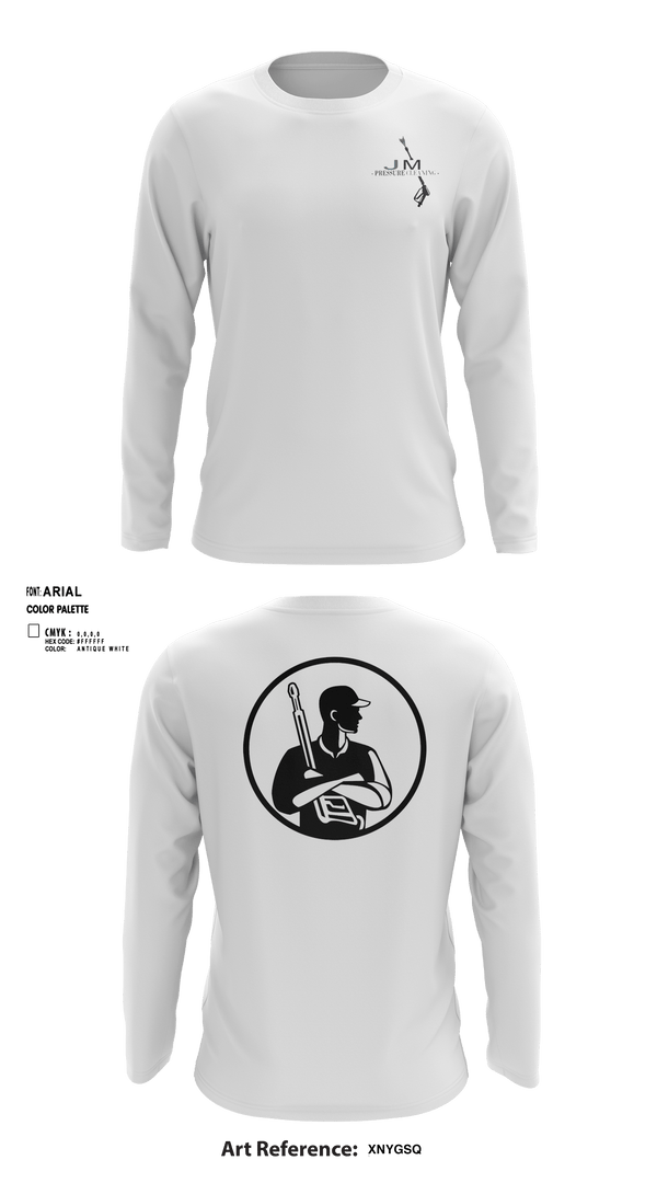 Long Sleeve Performance Shirt, JM Pressure CleaningJM Pressure Cleaning, , Teamtime, Team time, sublimation, custom sports apparel, team uniforms, spirit wear, spiritwear, sports uniforms, custom shirts, team store, custom team store, fundraiser sports, apparel fundraiser