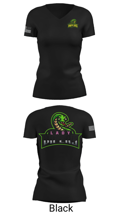 Yakima Vipers 37662855 Women's Short Sleeve V-neck Shirt - 38