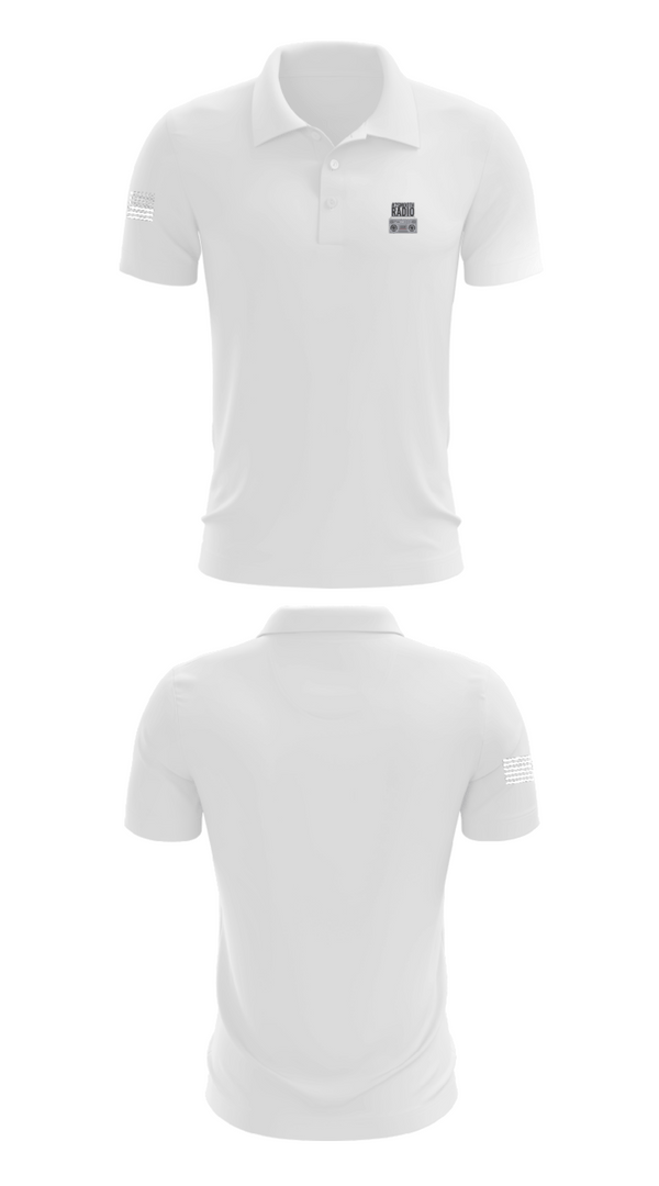 Short Sleeve Performance Polo, 2 Smooth Radio, , Teamtime, Team time, sublimation, custom sports apparel, team uniforms, spirit wear, spiritwear, sports uniforms, custom shirts, team store, custom team store, fundraiser sports, apparel fundraiser