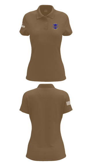 Women's Short Sleeve Performance Polo, 51SFS Metal Tigers, Air Force, Teamtime, Team time, sublimation, custom sports apparel, team uniforms, spirit wear, spiritwear, sports uniforms, custom shirts, team store, custom team store, fundraiser sports, apparel fundraiser