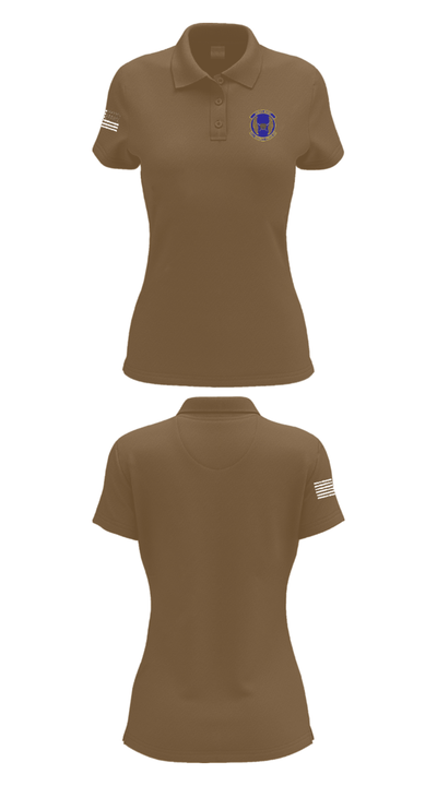51SFS Metal Tigers 2477629 Women's Short Sleeve Performance Polo  - 15