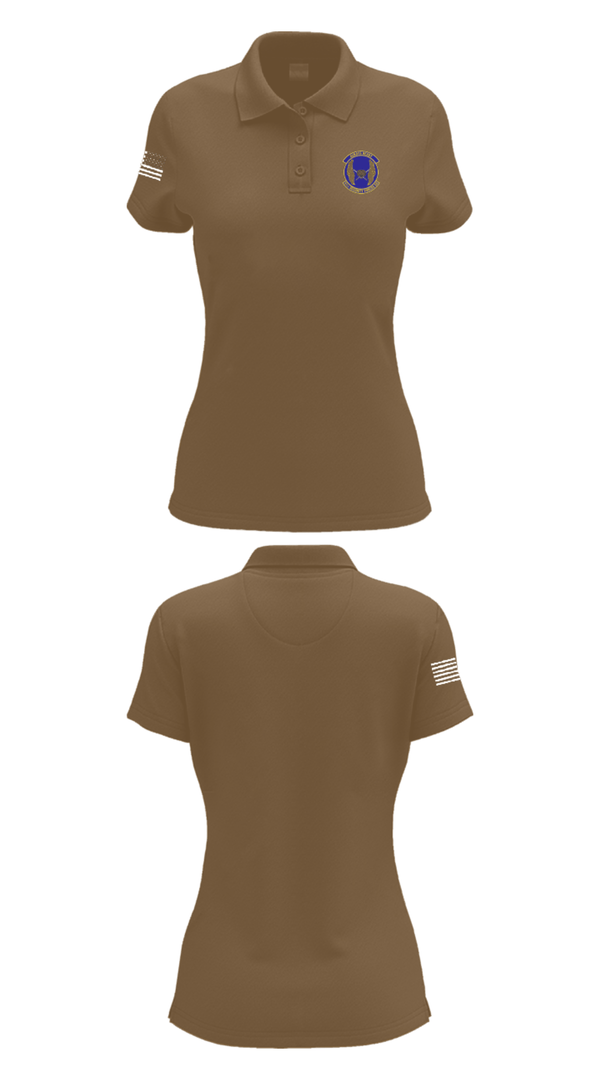 Women's Short Sleeve Performance Polo, 51SFS Metal Tigers, Air Force, Teamtime, Team time, sublimation, custom sports apparel, team uniforms, spirit wear, spiritwear, sports uniforms, custom shirts, team store, custom team store, fundraiser sports, apparel fundraiser