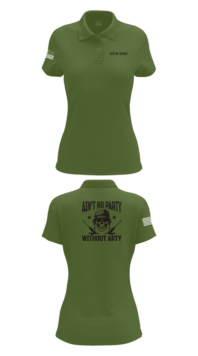1-320th FA, Fox Battery 2295294 Women's Short Sleeve Performance Polo  - 55
